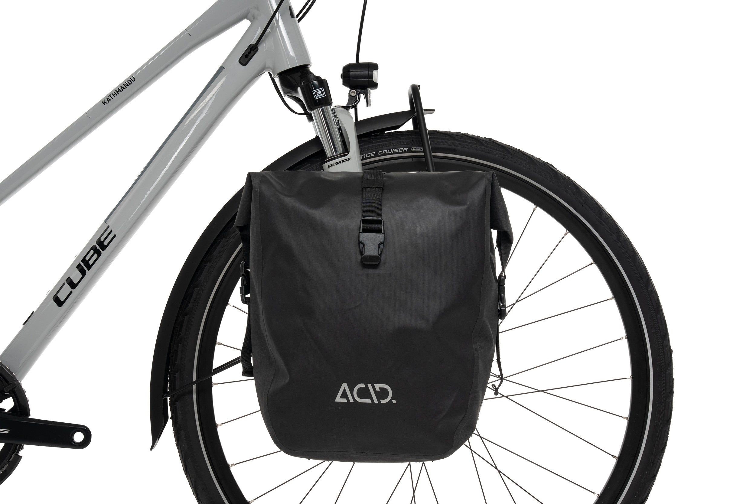 ACID Gepäckträger LOWRIDER Suspension TREKKING black