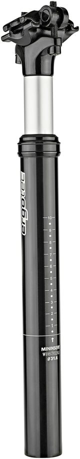 Humpert Ergotec SP-5.0 Patent Feder-Sattelstütze Ø31,6mm 45mm schwarz