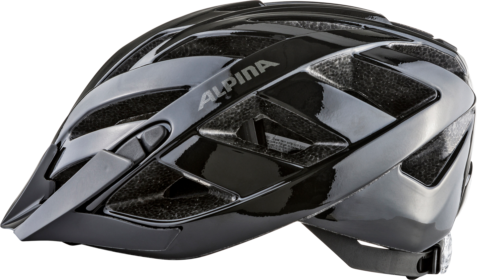 Alpina Panoma Classic City Helm schwarz glänzend