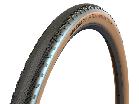 Maxxis Receptor Gen.2 Reifen 28" EXO Protection, TR Tubeless Ready, HYPR-X Compound tanwall