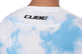 CUBE MTB Trikot X Actionteam kurzarm Herren topas blue