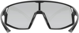 uvex Skyryse Radbrille Black Matt / Mirror Silver