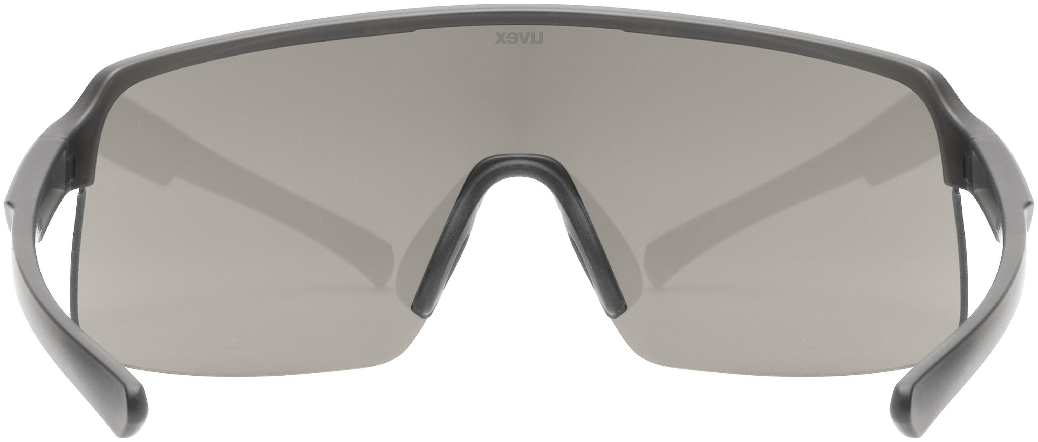 uvex Dyrt Radbrille Smoke Mat / Mirror Blue