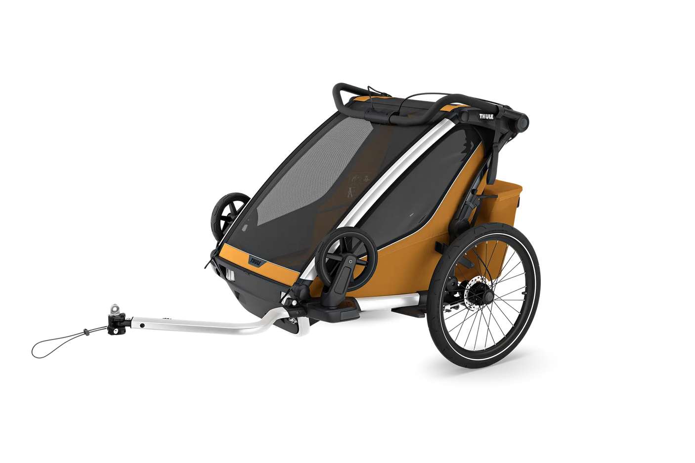 Thule Chariot Sport 2 Double Kinderanhänger  natural gold