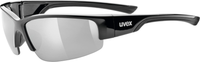 uvex Sportstyle 215 Radbrille | Black / Lightmirror Silver – aktuelle Variante