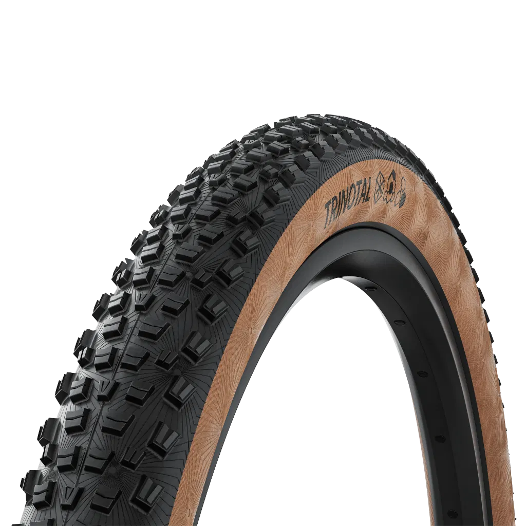 Continental Trinotal Trail Grip Falt 28" Faltreifen  schwarz / transparent skin