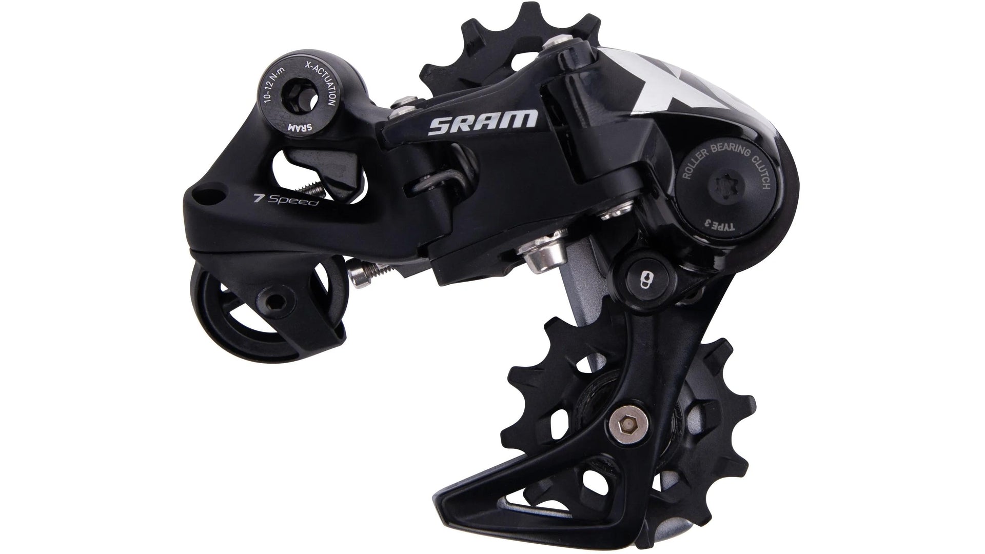 SRAM X01 DH Schaltwerk 7-fach Kurzer Käfig schwarz