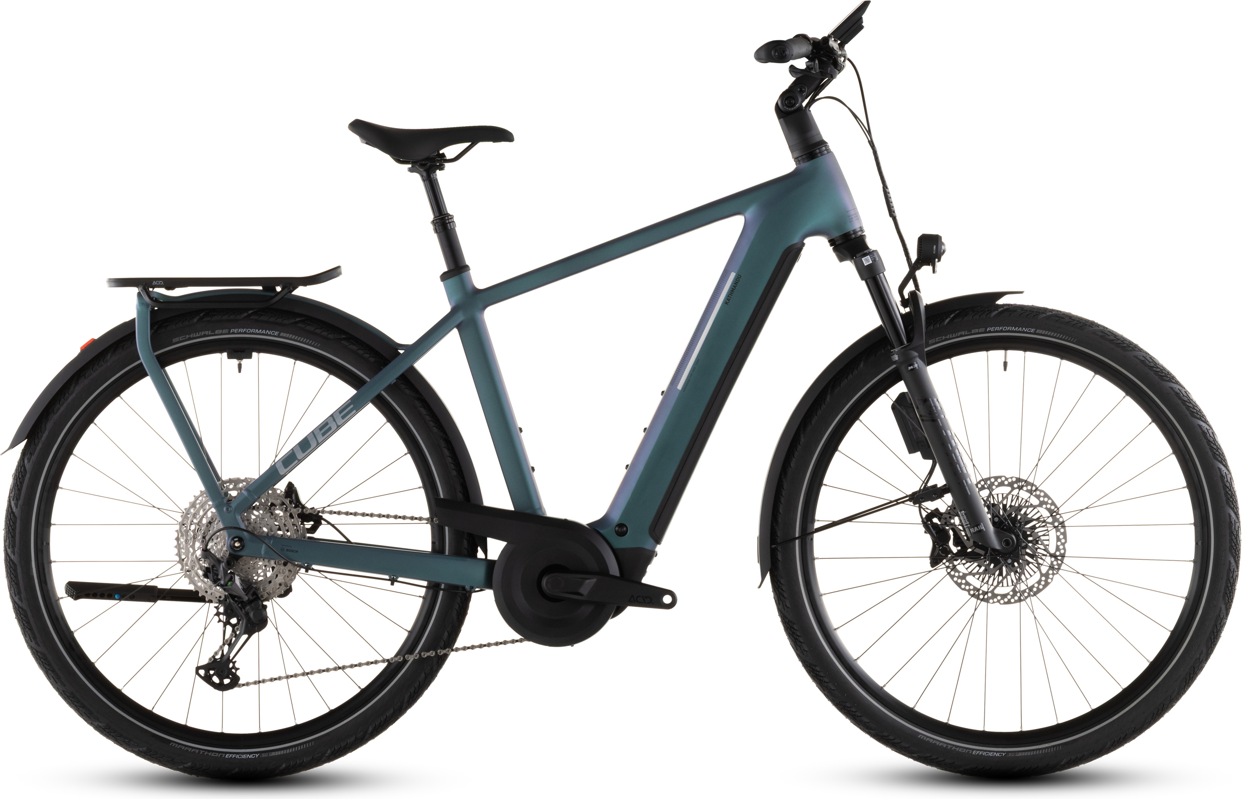 B-Ware Cube Kathmandu Hybrid EXC 800 smaragdgrey´n´prism (2026)