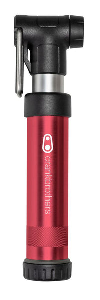 Crankbrothers Gem S Handpumpe inkl. Rahmenhalter  red - Minipumpe – aktuelle Variante