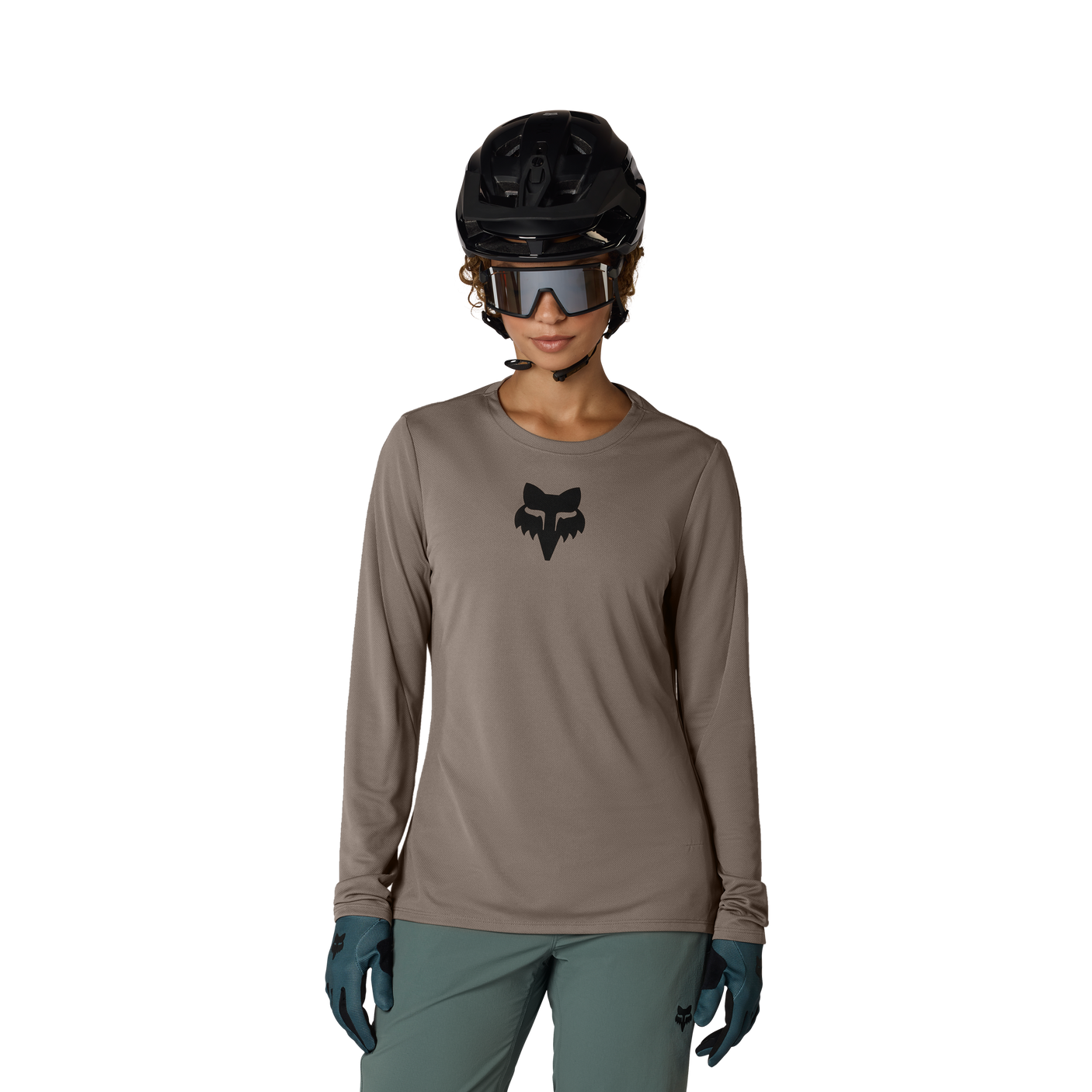 Fox W Ranger LS Jersey Head Nutmeg
