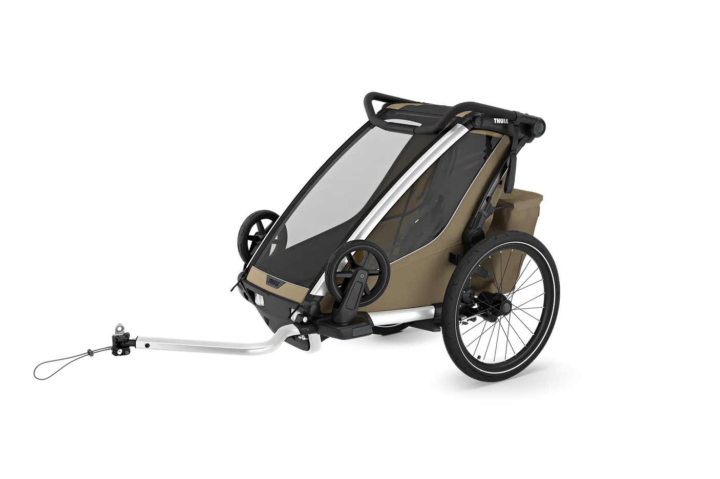 Thule Chariot Cross 2 Single Kinderanhänger  faded khaki