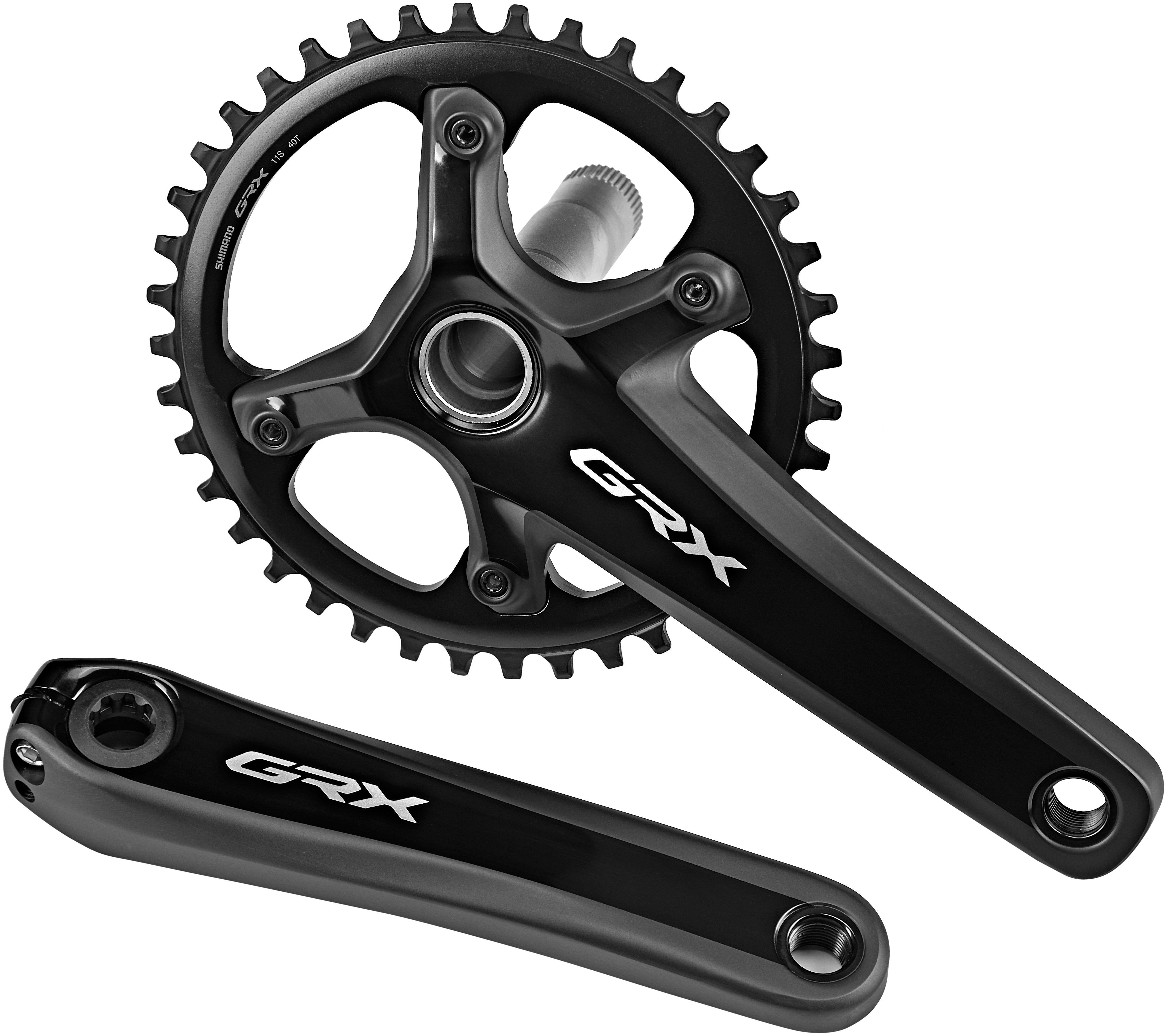 Shimano GRX FC-RX810 Kurbelsatz 1x11 40Z schwarz