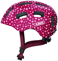 Abus Youn-I 2.0 Kinder Fahrradhelm | cherry heart – aktuelle Variante