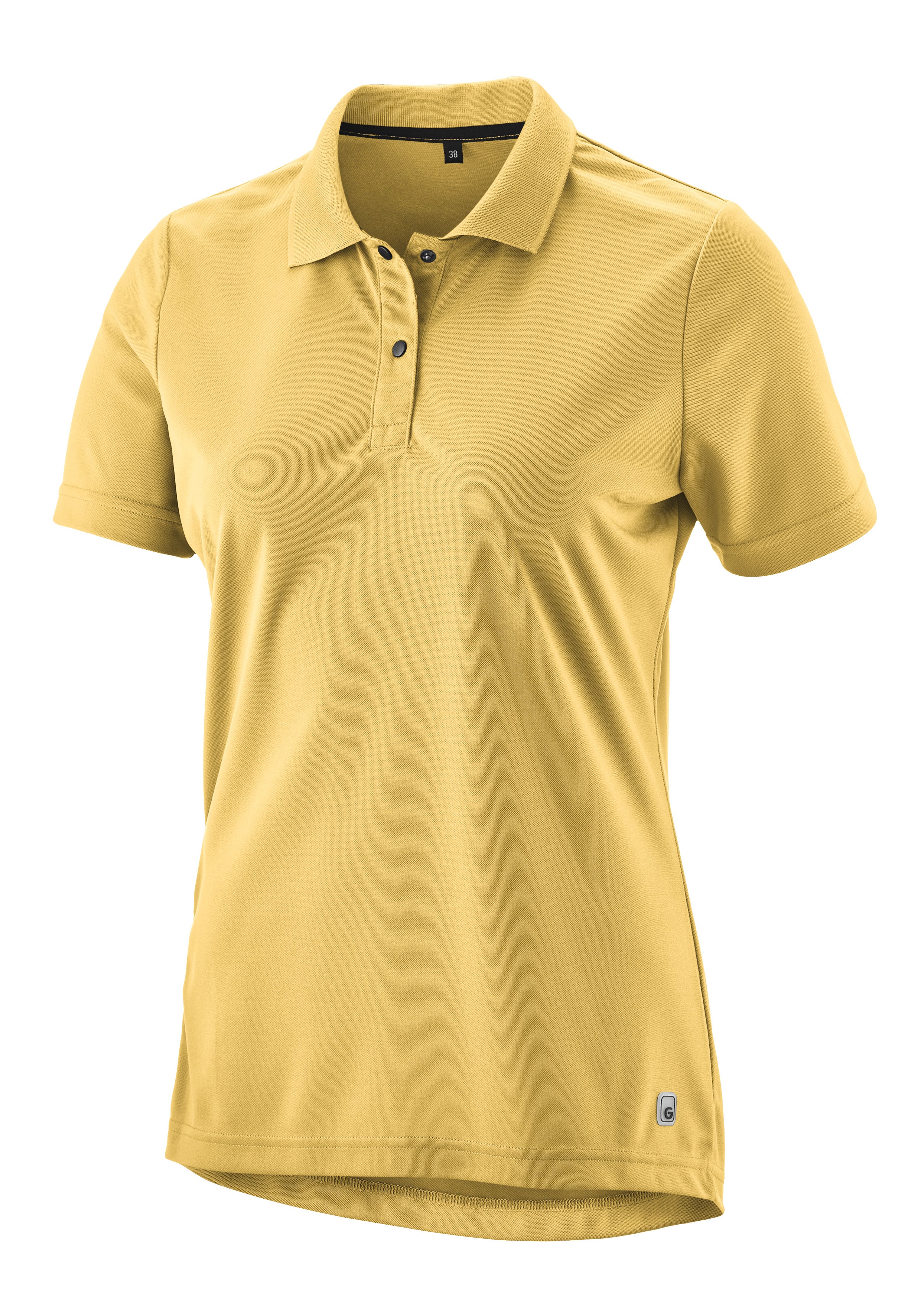 Gonso Essential Poloshirt Damen yellow finch