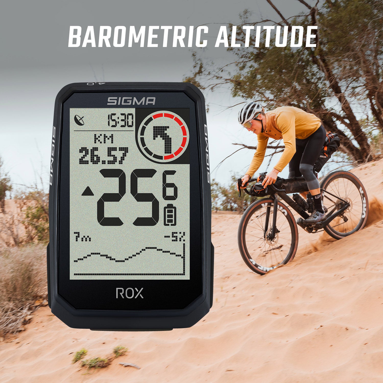 Sigma ROX 4.0 Endurance Navigationscomputer schwarz
