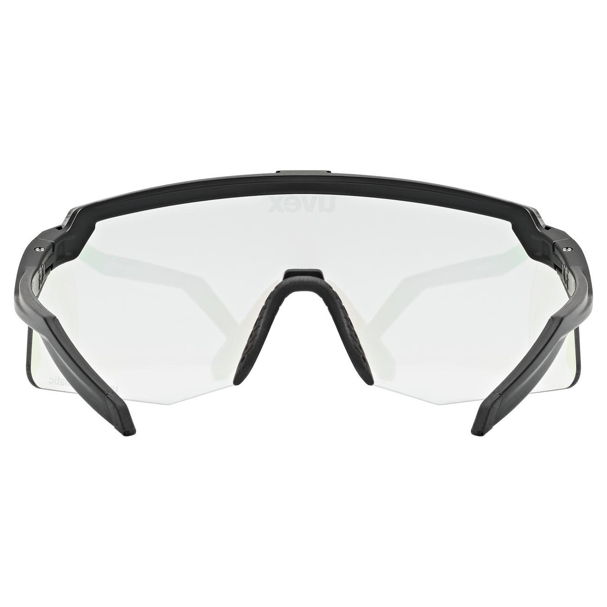 uvex Pace Stage S V Radbrille black matt / mirror blue