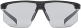 uvex Aerios V Radbrille Black Matt / Smoke