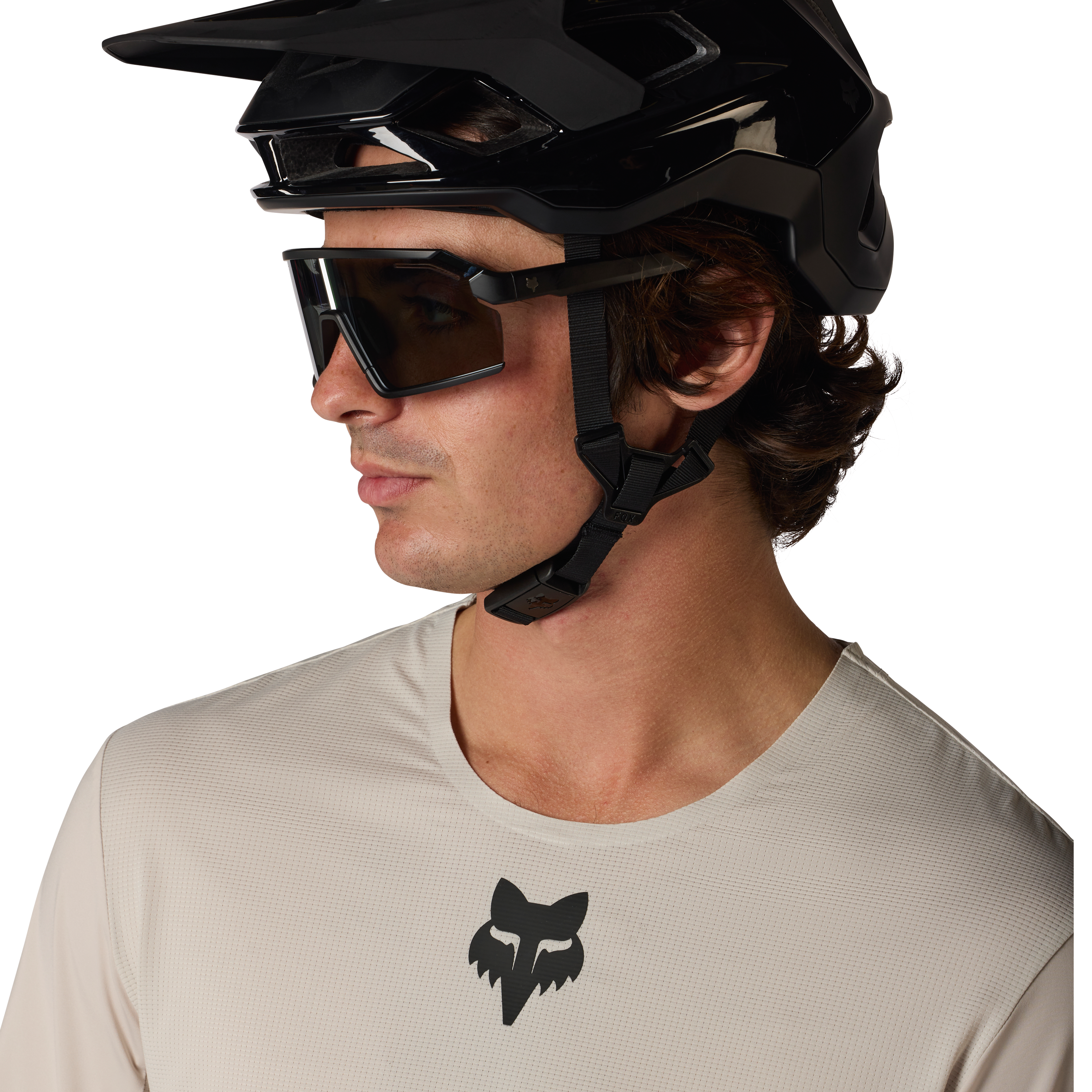 Fox Flexair LS Jersey Chalk