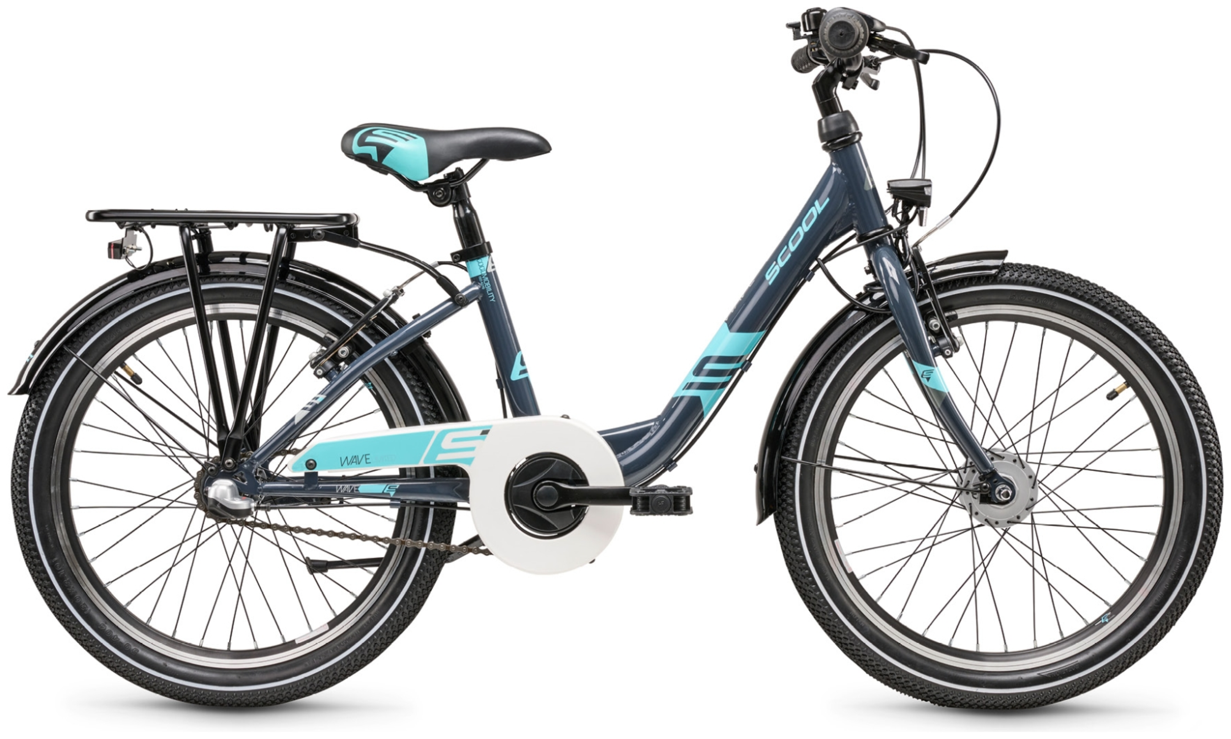 S'COOL chiX 20-N3 Dark Grey/Aqua (2026)
