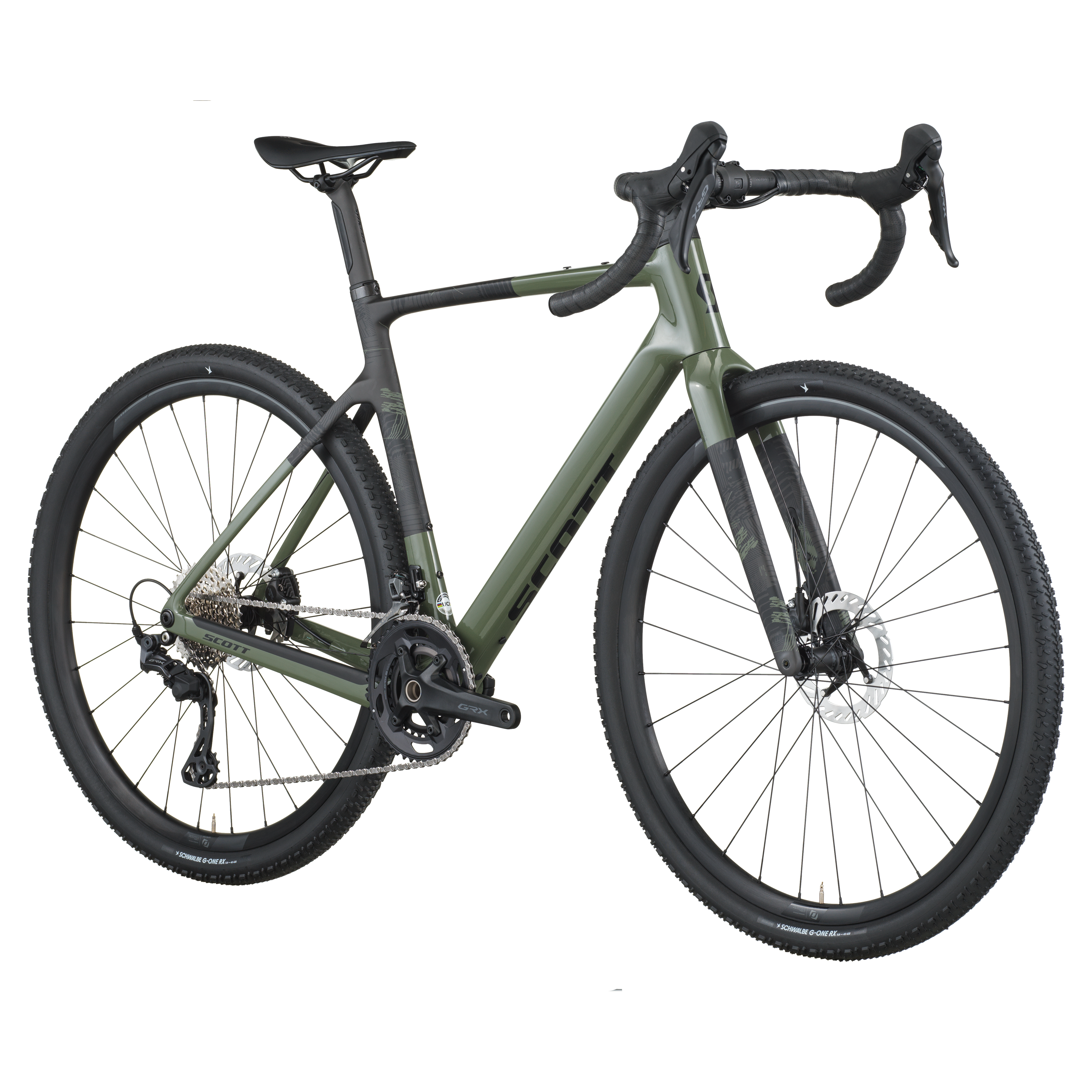 Scott Addict Gravel 40 wenge green (2026)