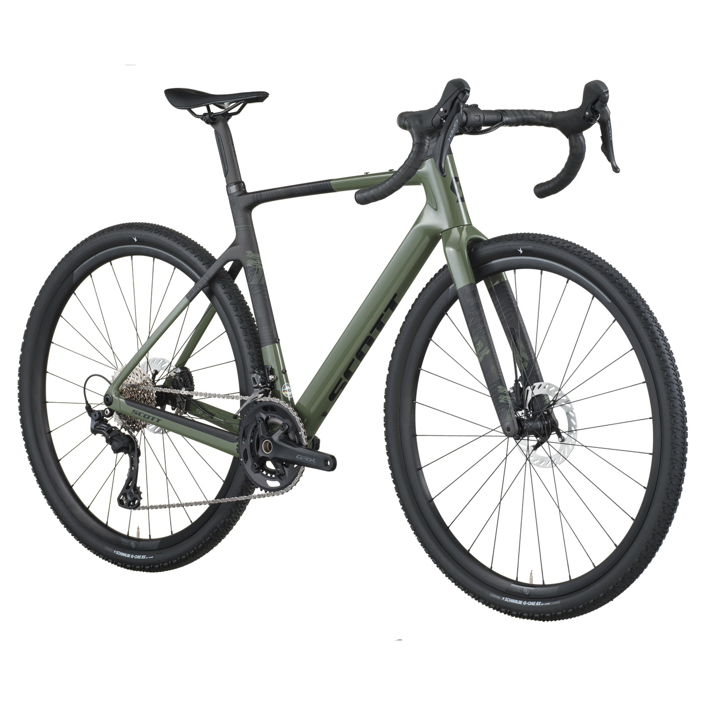 Scott Addict Gravel 40 wenge green (2026)