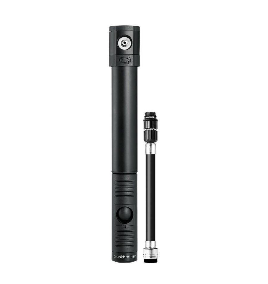 Crankbrothers Klic HV Handpumpe inkl. Rahmenhalter  Midnight Editionblack