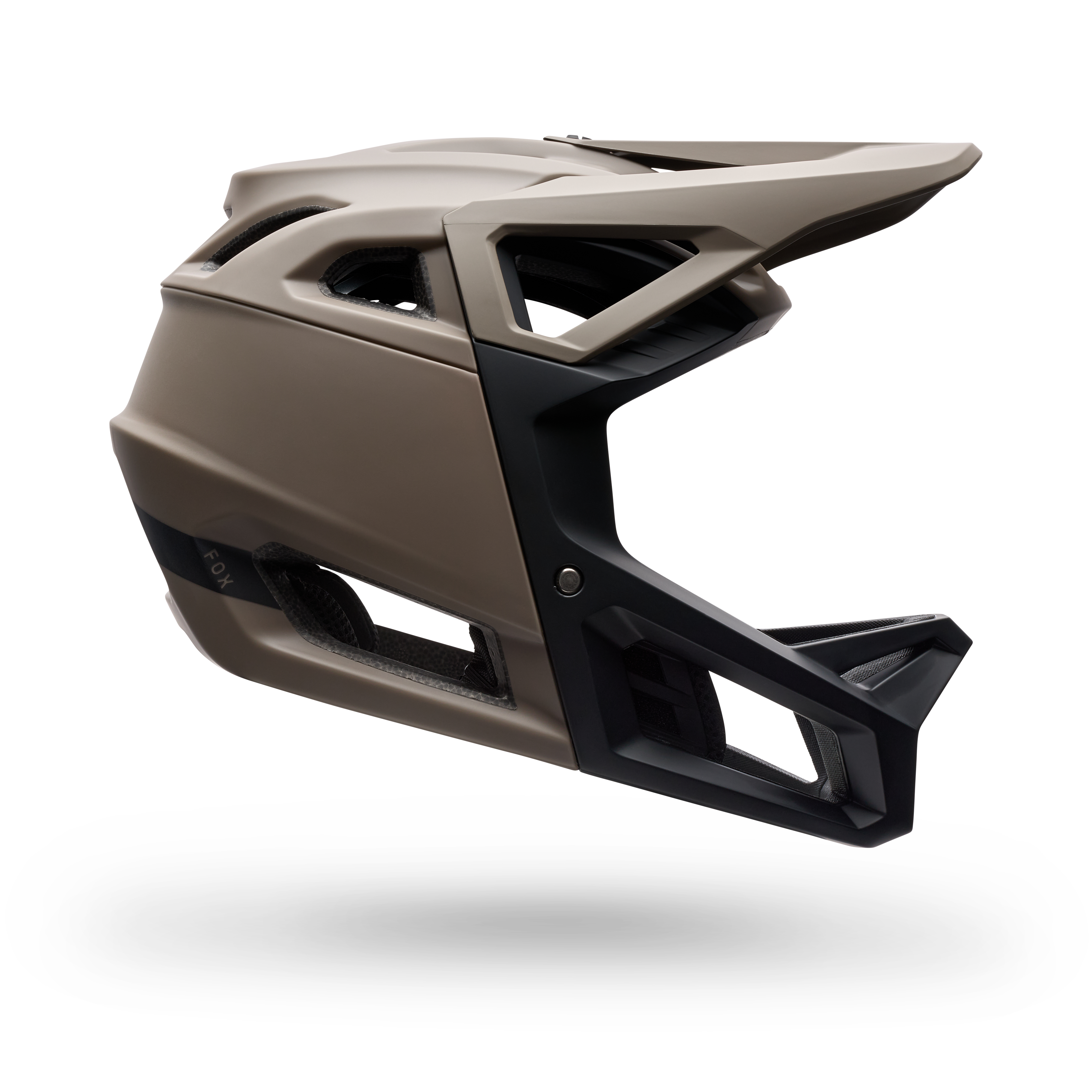 Fox Proframe Solid Full Face Helm Nutmeg