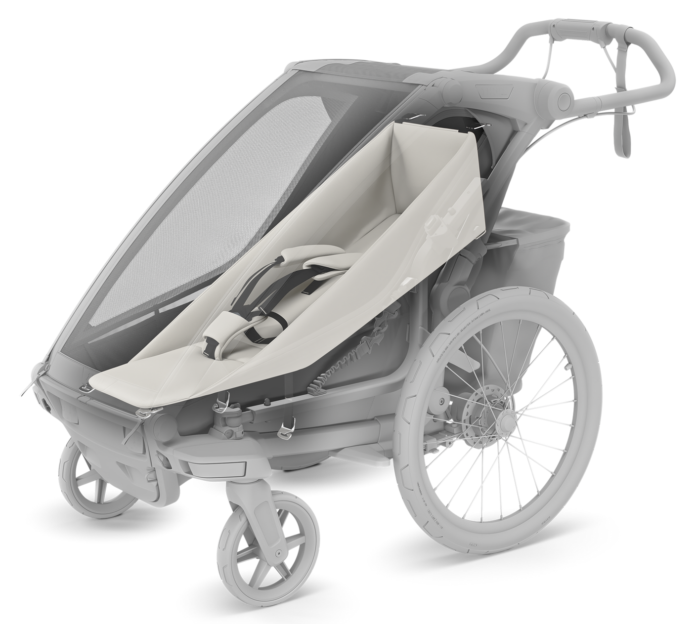 Thule Infant Sling Chariot Babytrage  creme