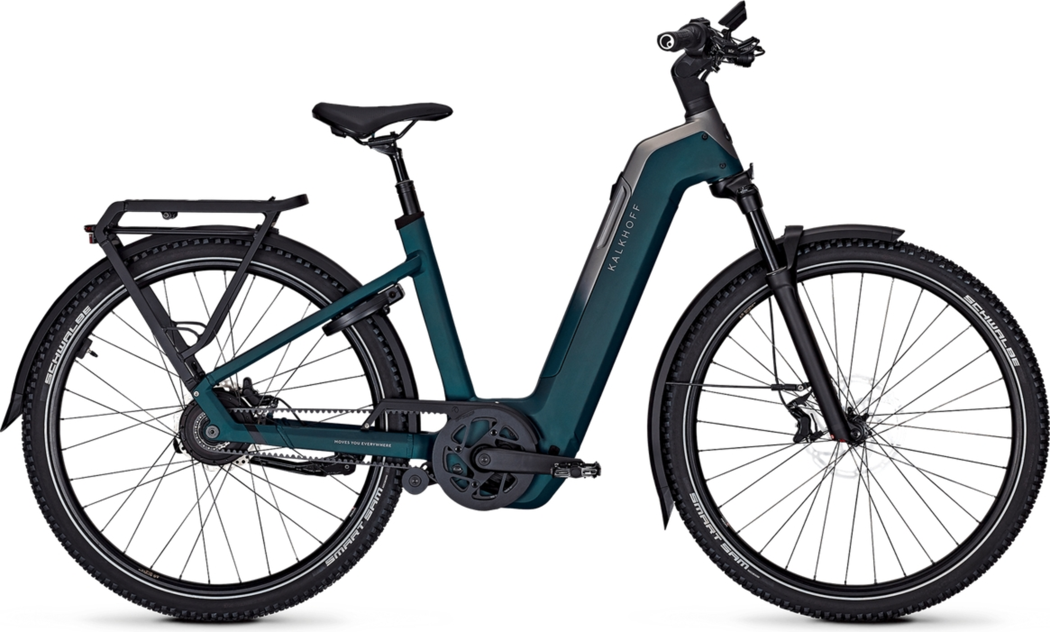Kalkhoff ENTICE 5+ ADVANCE BELT Wave 800 darksprings / jetgrey matt (2026)