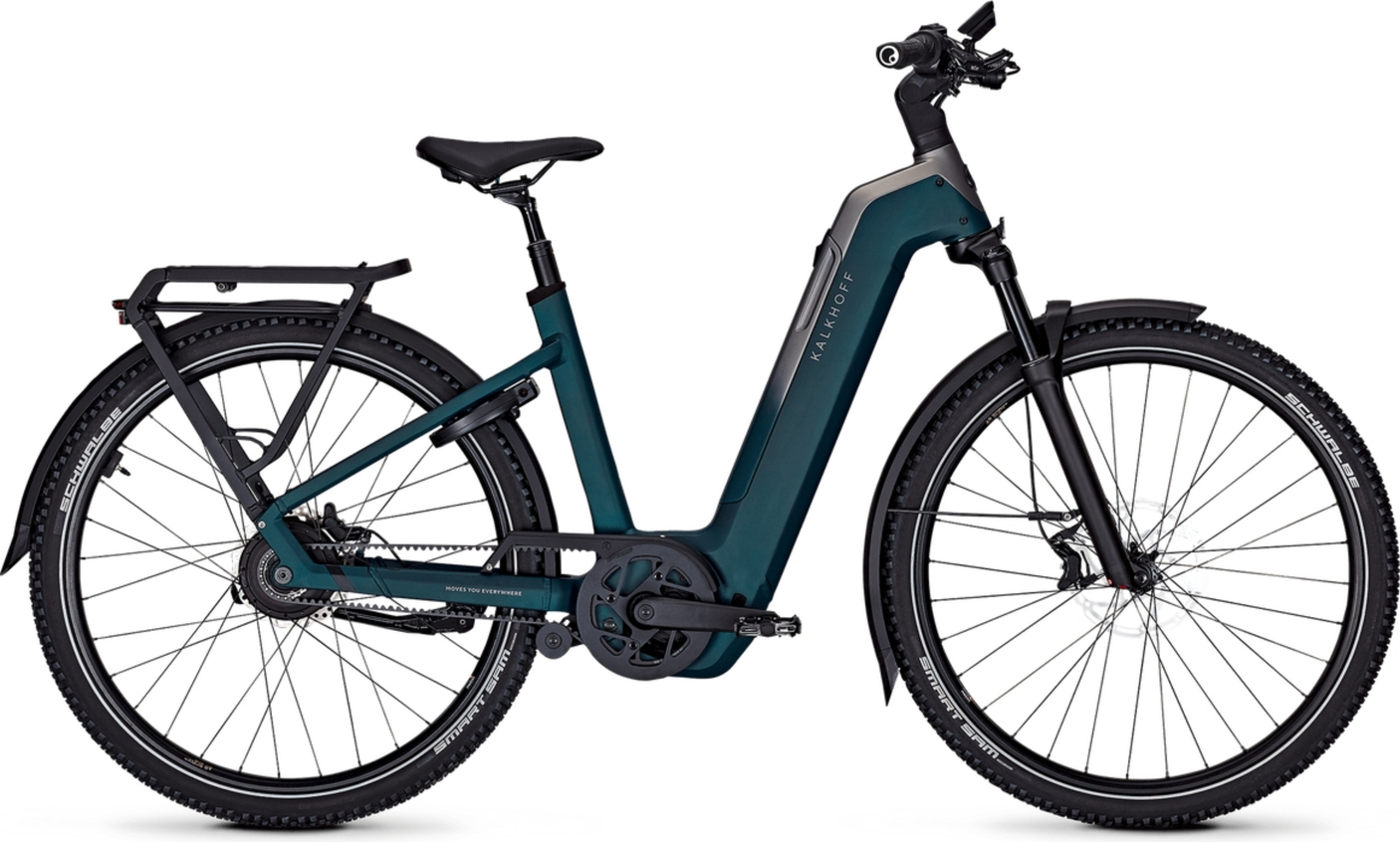 Kalkhoff ENTICE 5+ ADVANCE BELT Wave 800 darksprings / jetgrey matt (2026)