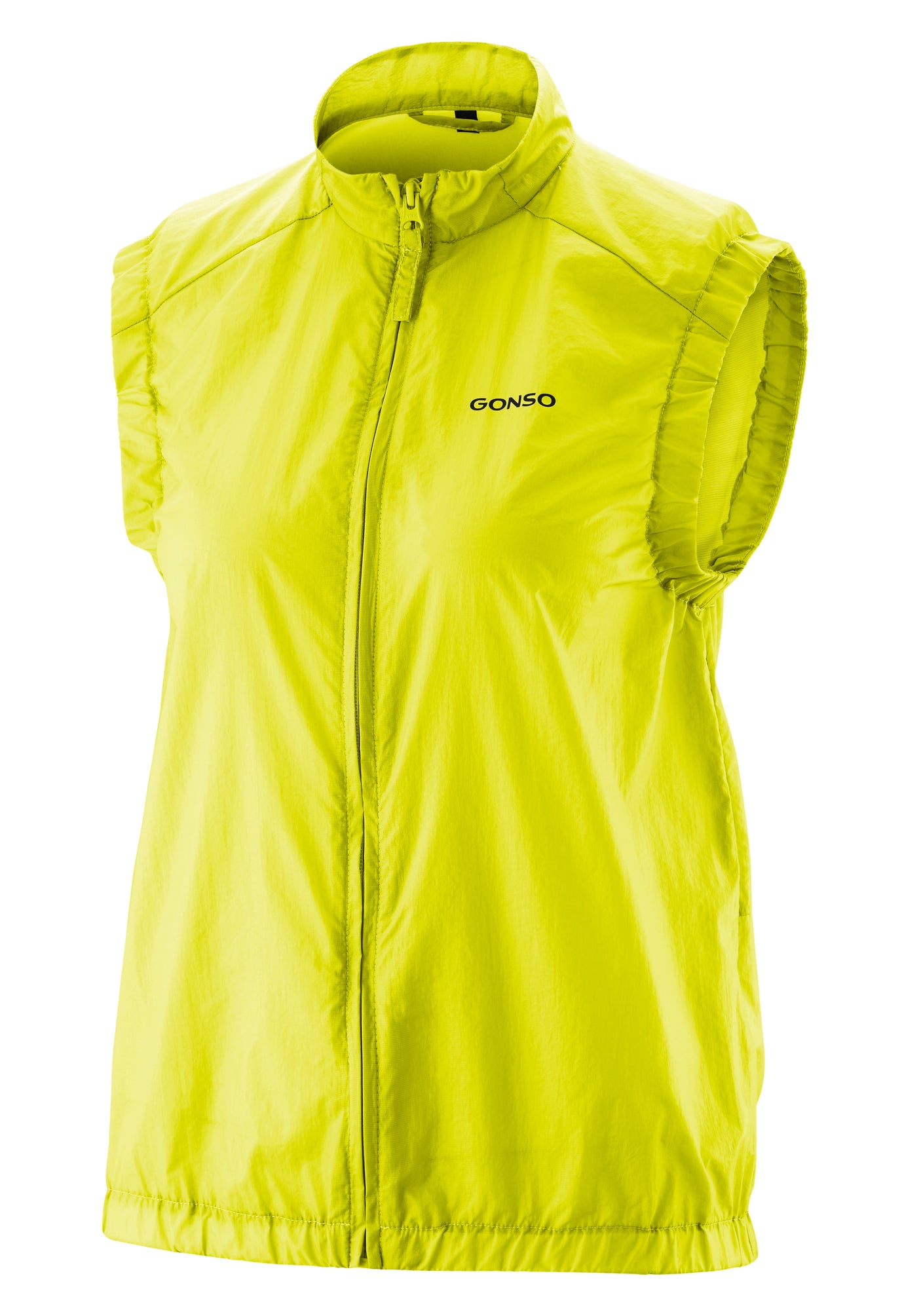 Gonso Adventure Vest Wind Damen safety yellow