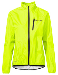 VAUDE Drop Jacket III gelb | Damen Regenjacke | neon yellow uni – aktuelle Variante