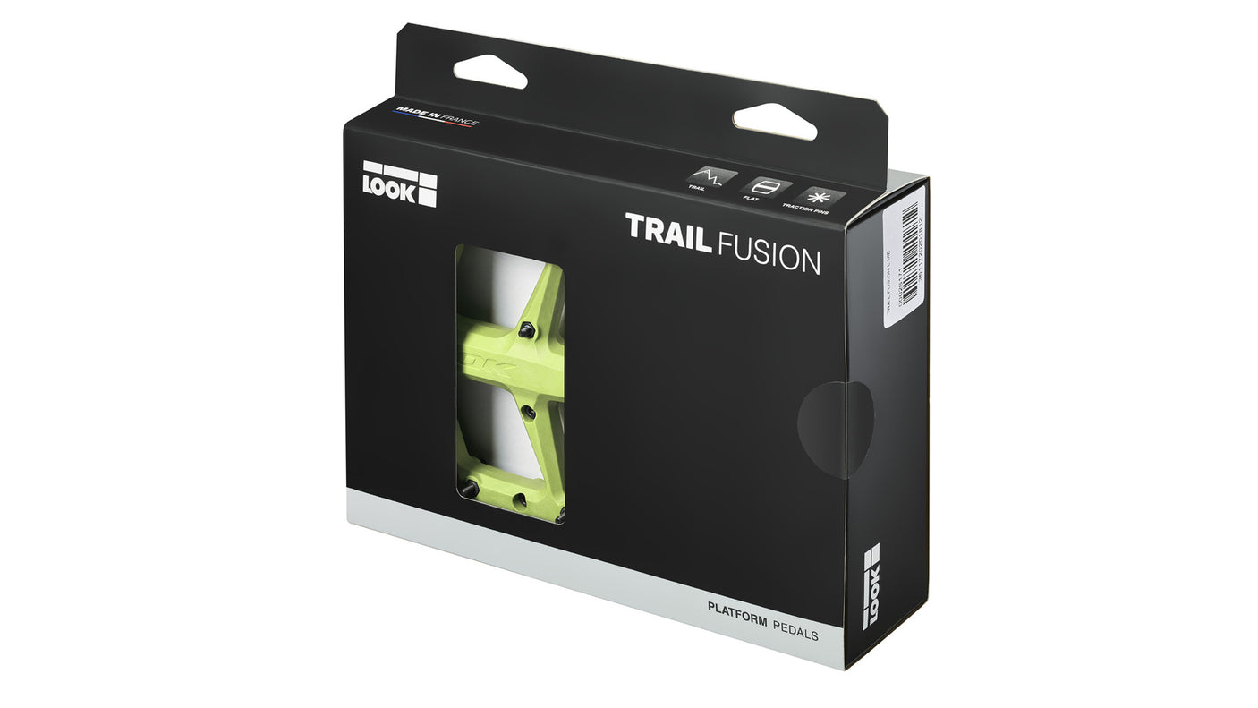 Look Trail Fusion Pedale Lime