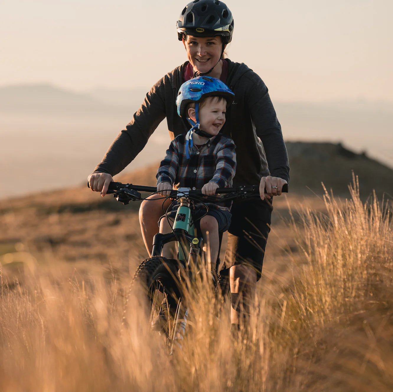 Kids Ride Shotgun 2.0 MTB Front Kindersitz black
