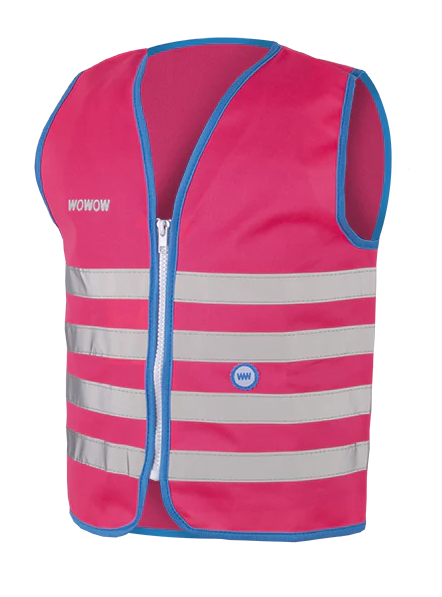 Wowow Sicherheitsweste Fun Jacket für Kinder pink