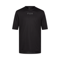Fox Ranger SS Jersey Wordmark | Herren Kurzarm-Trikot | Black – aktuelle Variante