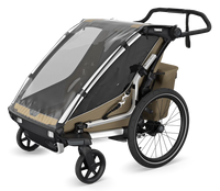 Thule Chariot Cross 2 Single Kinderanhänger  faded khaki – aktuelle Variante