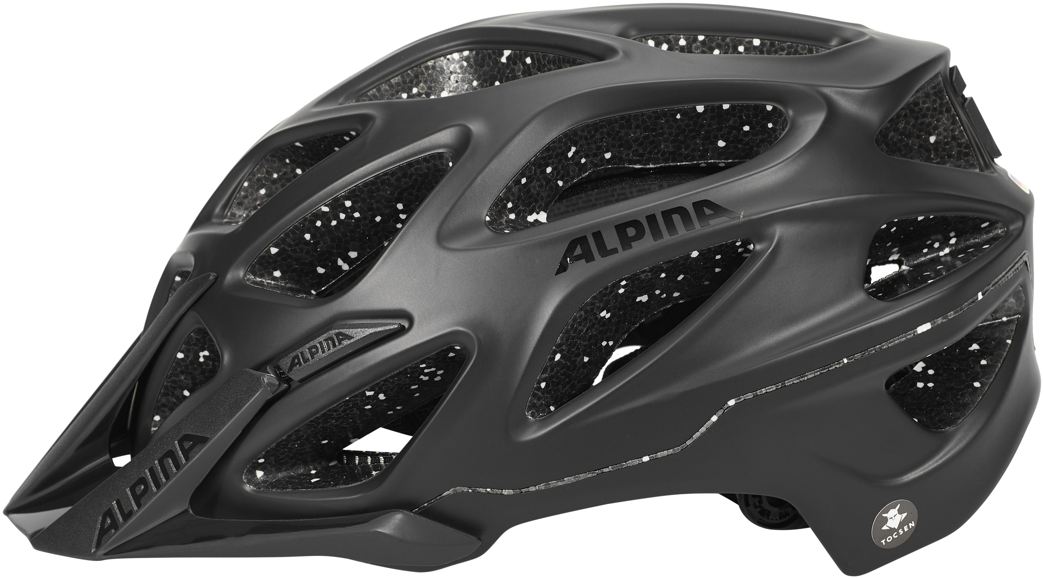 Alpina Mythos Tocsen Helm schwarz