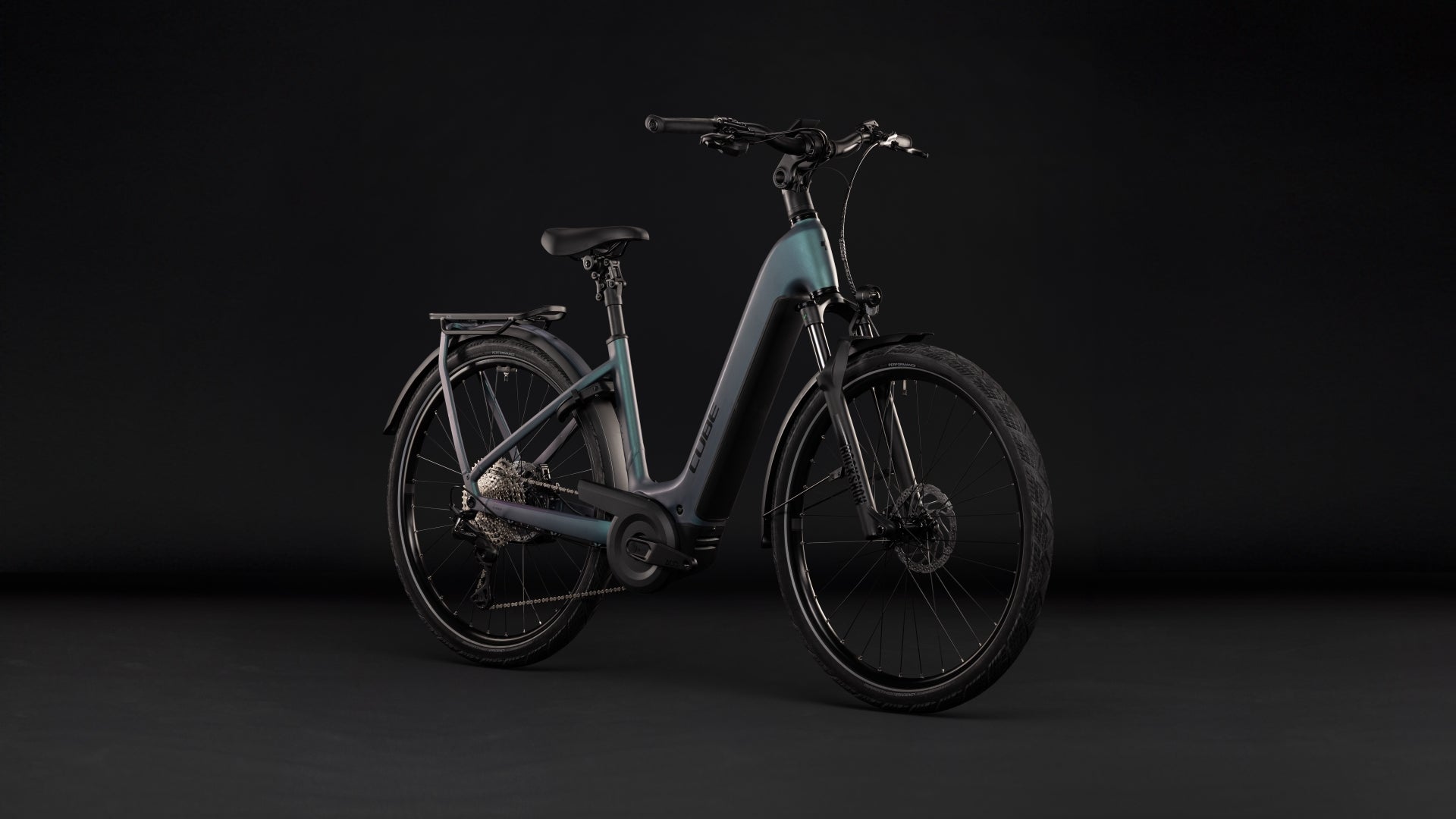 Cube Kathmandu Hybrid Pro 800 Easy Entry smaragdgrey´n´black (2027)