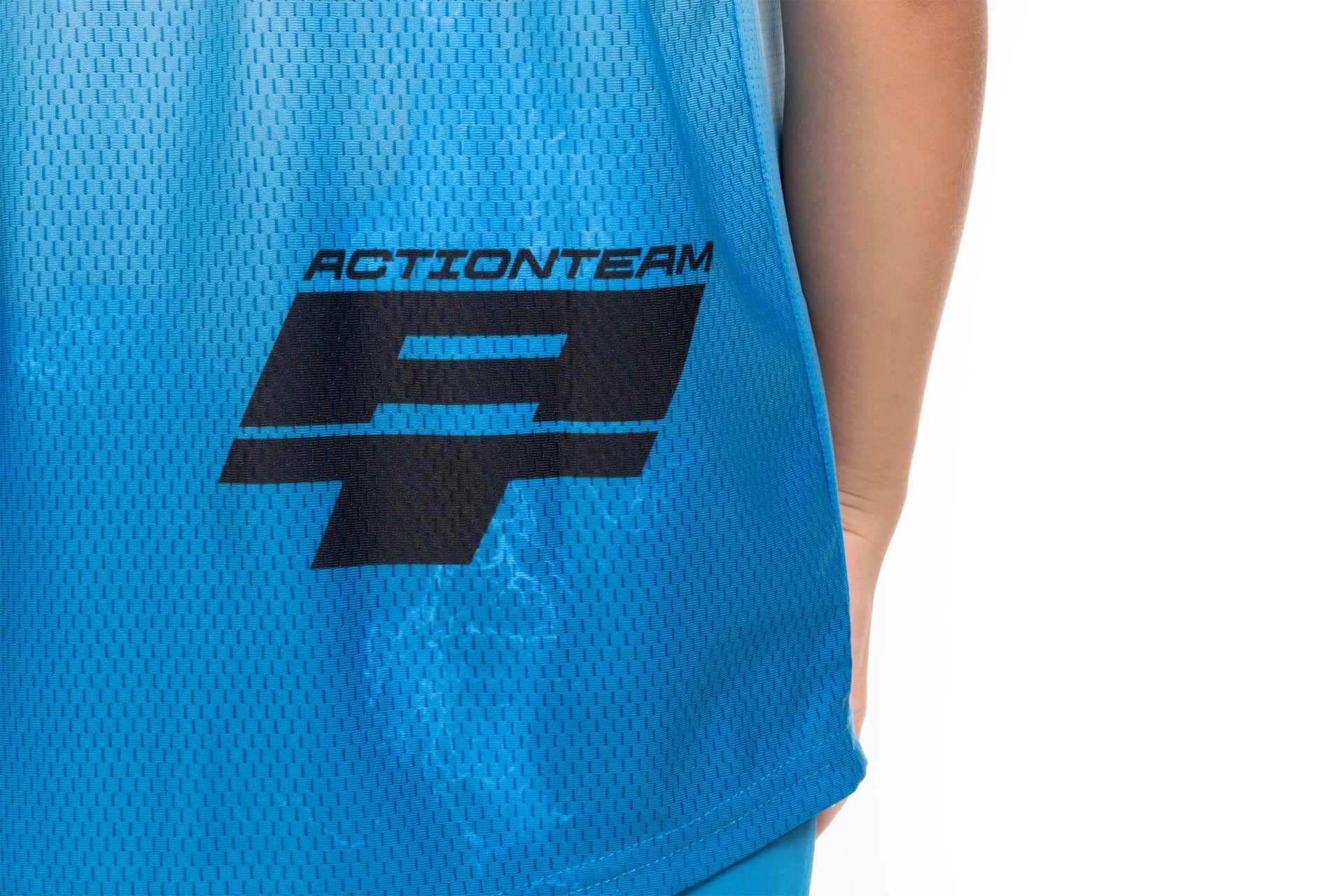 CUBE MTB Trikot ROOKIE X Actionteam kurzarm topas blue