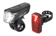 XLC Capella CL-S20 Beleuchtungsset StVZO black/red