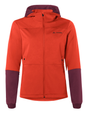 VAUDE Women's Qimsa Hooded Softshell Jacket orange