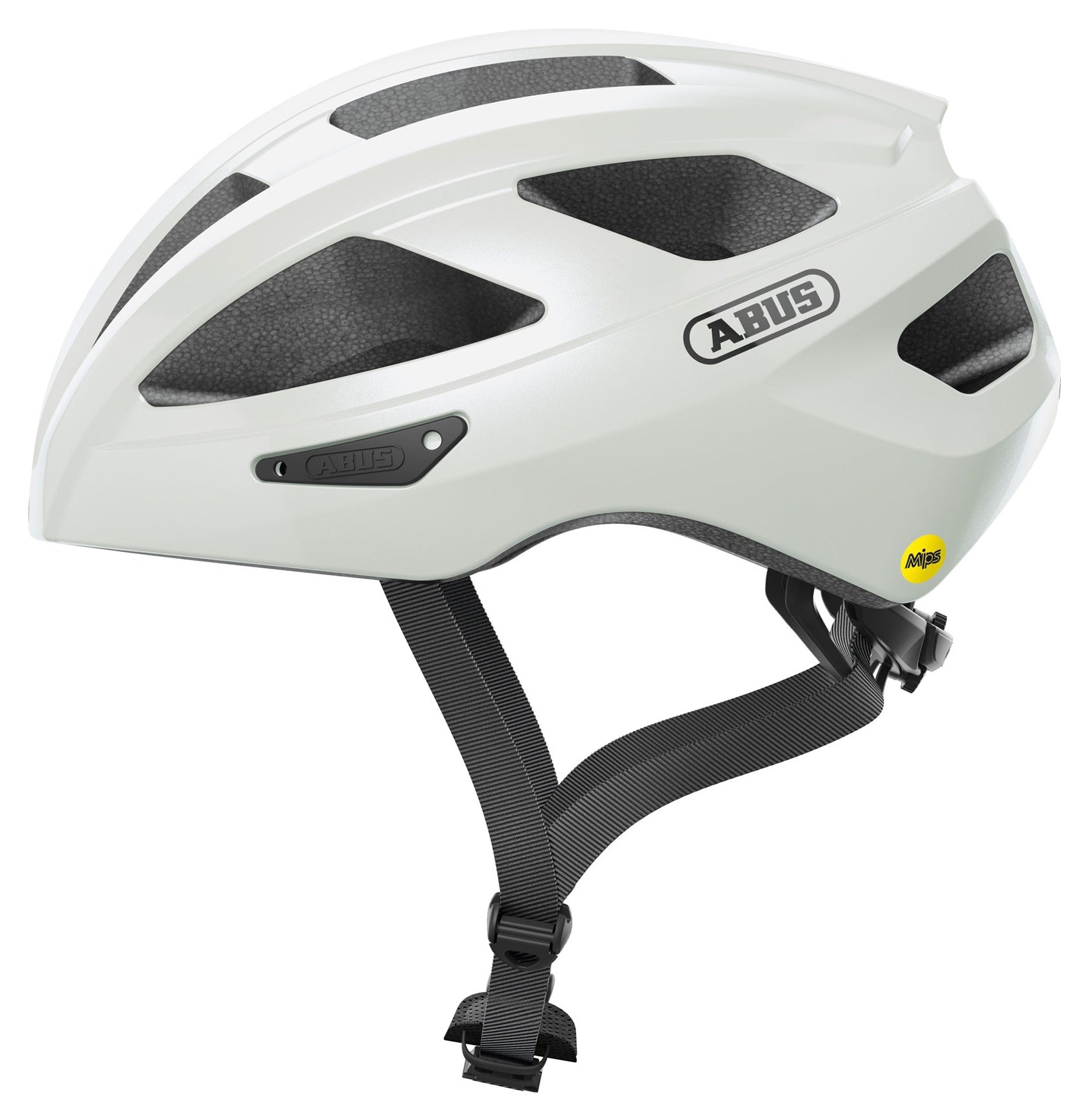 Abus Macator MIPS pearl white
