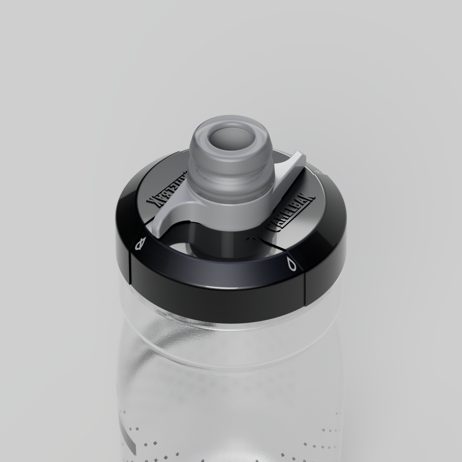 Camelbak Podium 440ml Trinkflasche Carbon