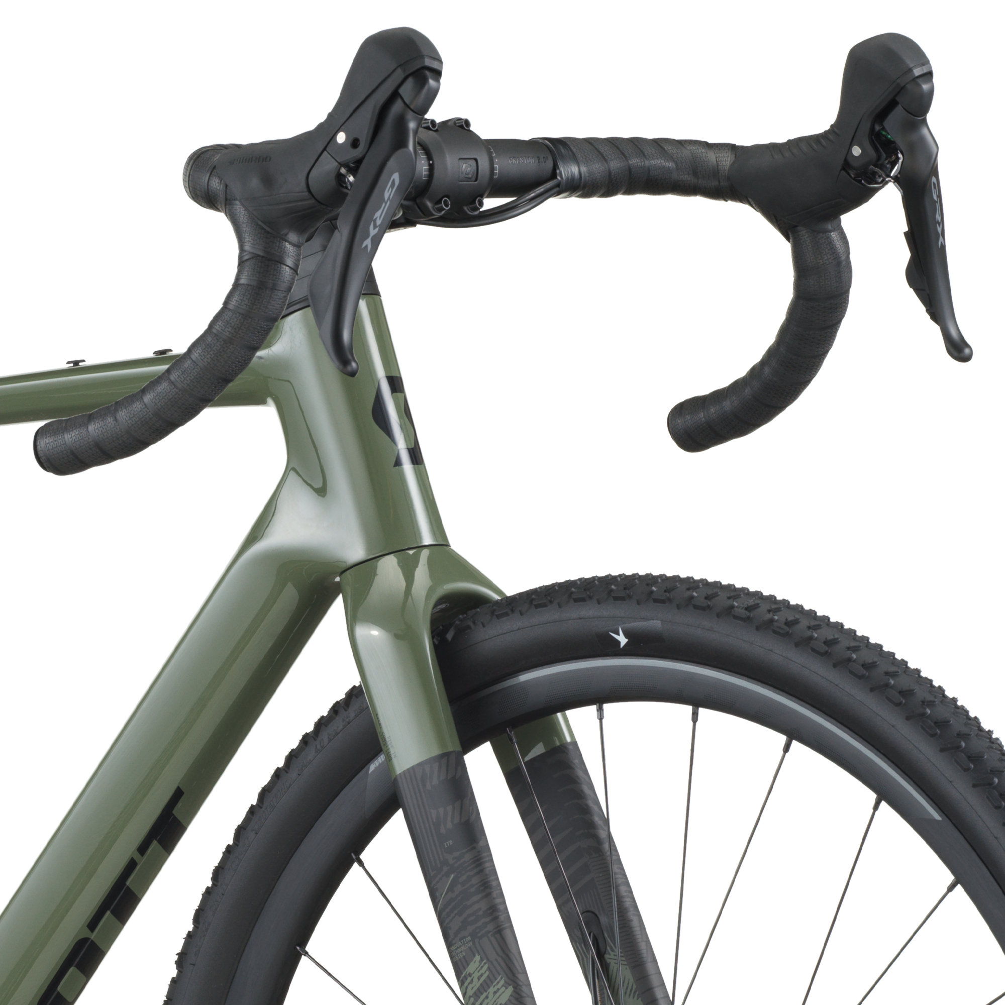 Scott Addict Gravel 40 wenge green (2026)