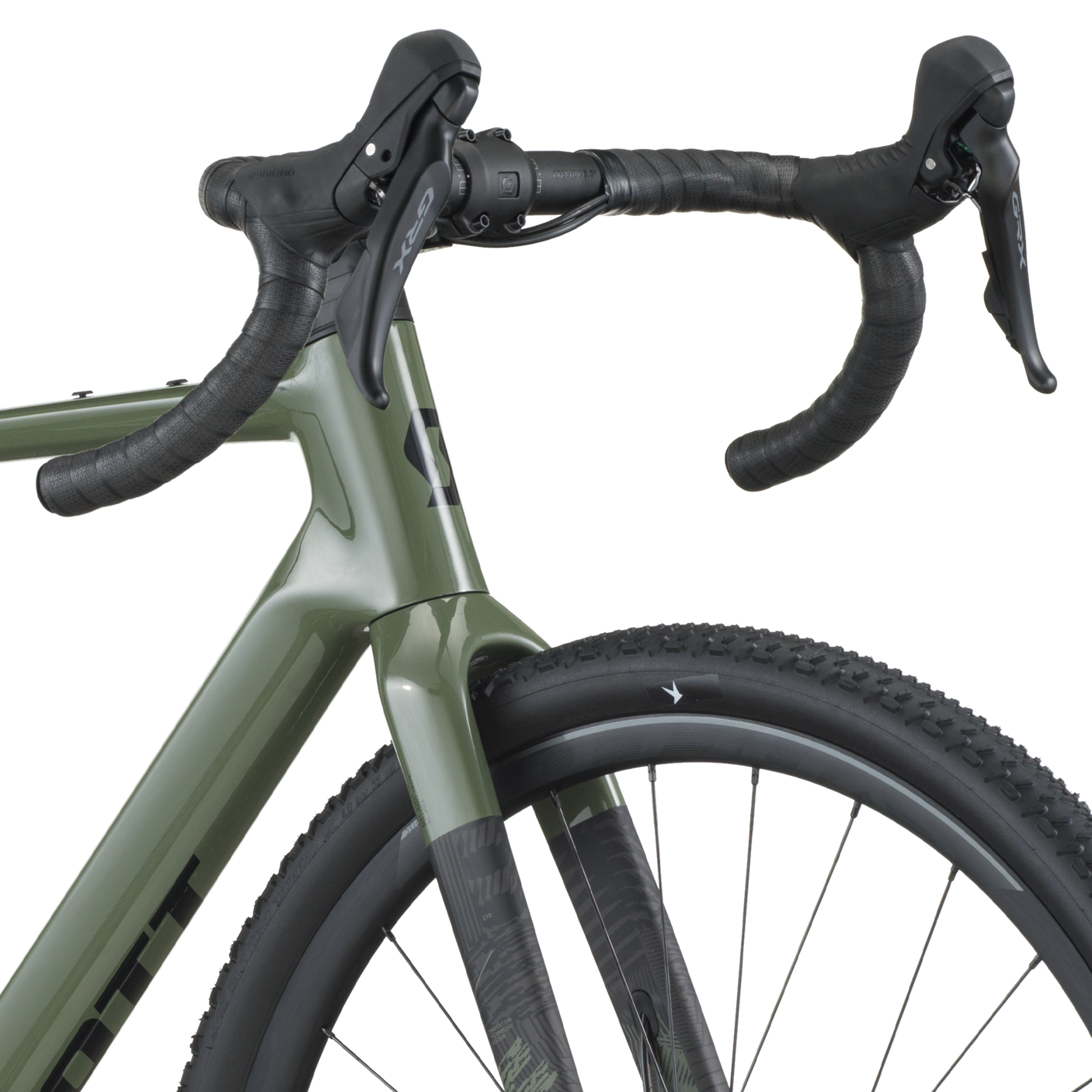 Scott Addict Gravel 40 wenge green (2026)