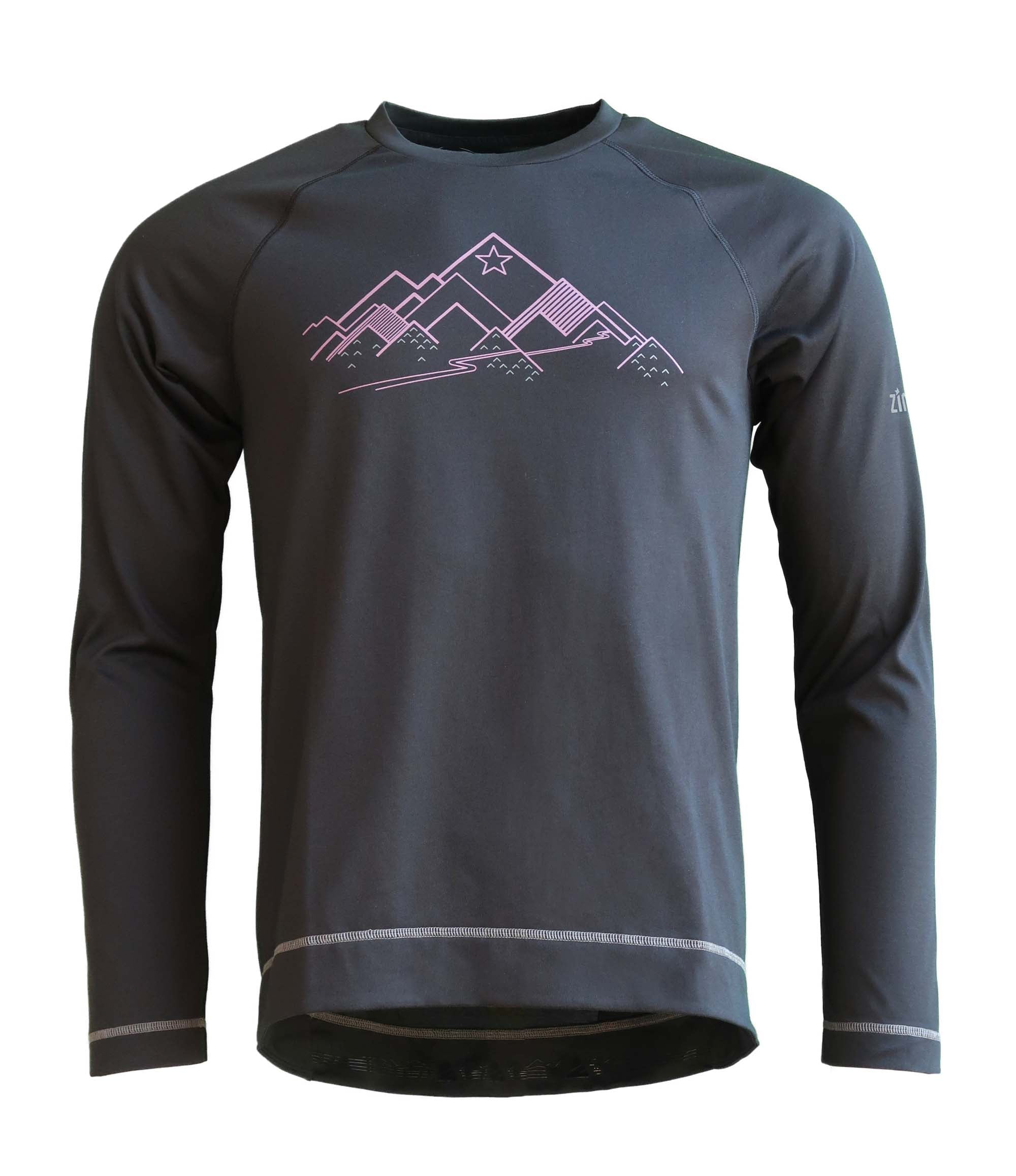 Zimtstern PureFlowz Eco Shirt LS Men Pirate Black