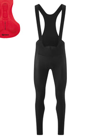 Gonso SITIVO Red Tight Bib | Herren Trägerhose lang | Black/Fire – aktuelle Variante