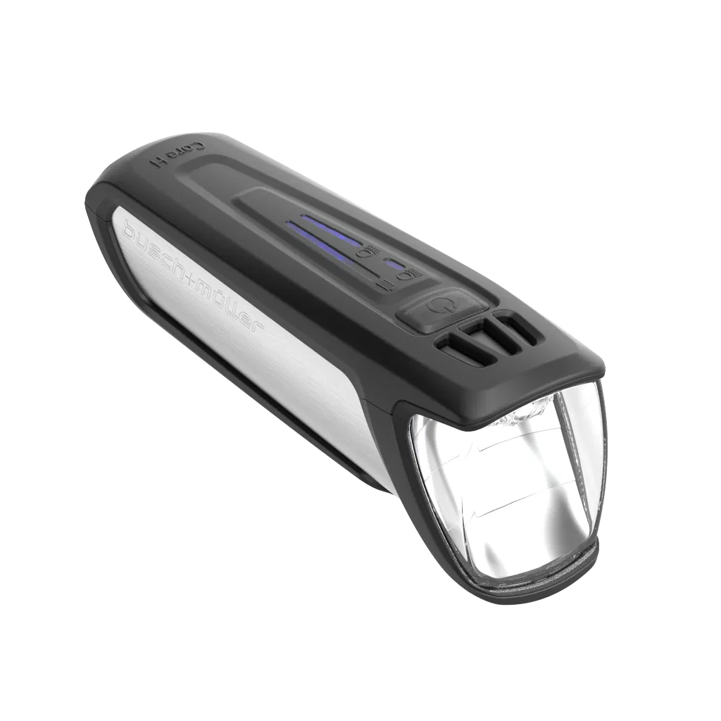 Busch + Müller IXON CORE 2 100Lux Highbeam + BRIXXI Akku-Beleuchtungsset  mit Fernlicht