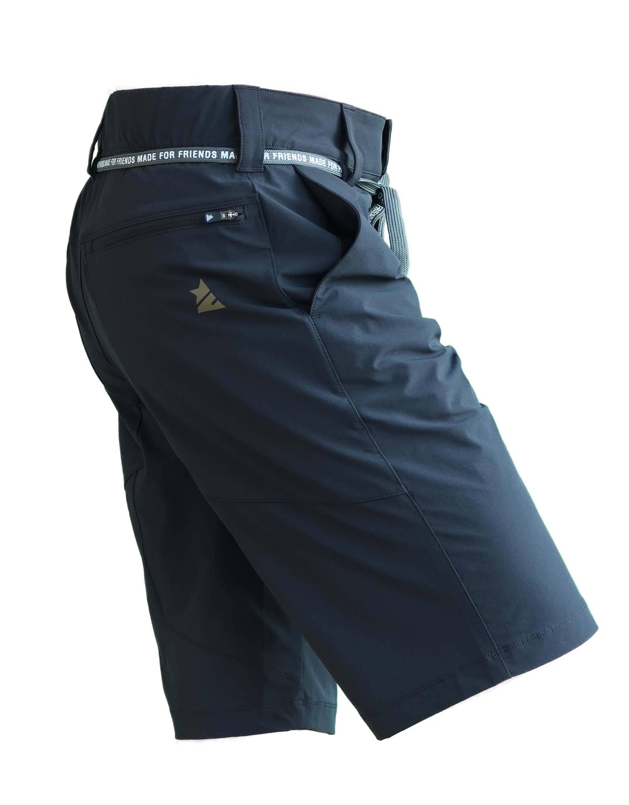 Zimtstern Xalpz Tech Shorts Men Pirate Black